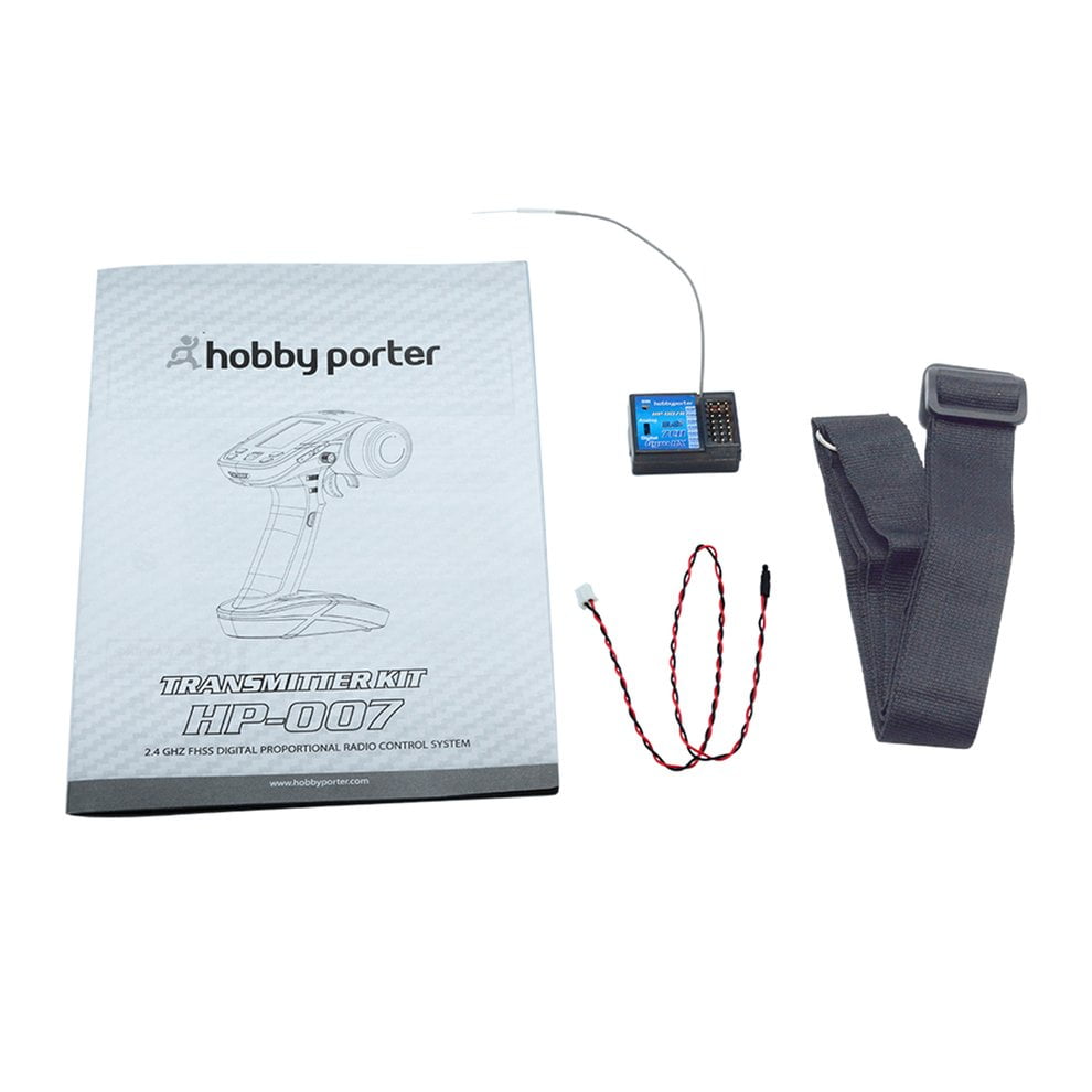 Hobby Porter HP007-R 7 Channel RC Car Receiver With Built-in Gyro For RC Vehicle